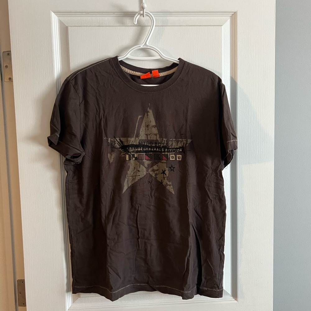 Vintage Boss Orange Graphic Men's T-Shirt Sz